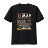 NEW LIMITED May Birthday S Born In Taurus T Shirt Vintage Washed Breathable Casual Graphic Top For Everyday Wear
