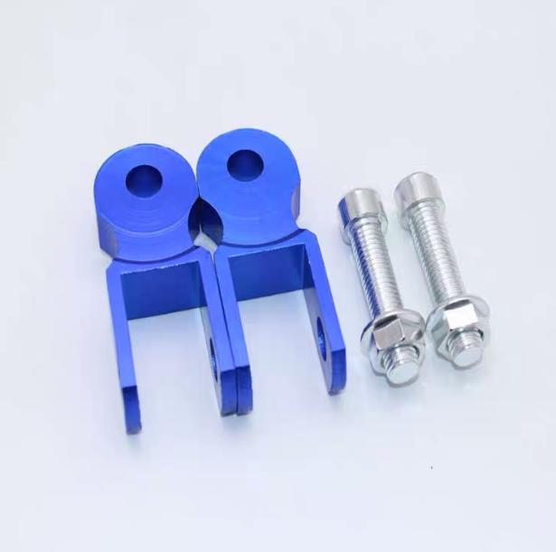 1Pair Motorcycle Rear shock absorber heightening pad Shock Absorber Height Extender Riser With screw For Dirt Bike Scooter Moped