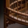Round Bird Cage Easy-Clean with Hanging Hook Compact for Home