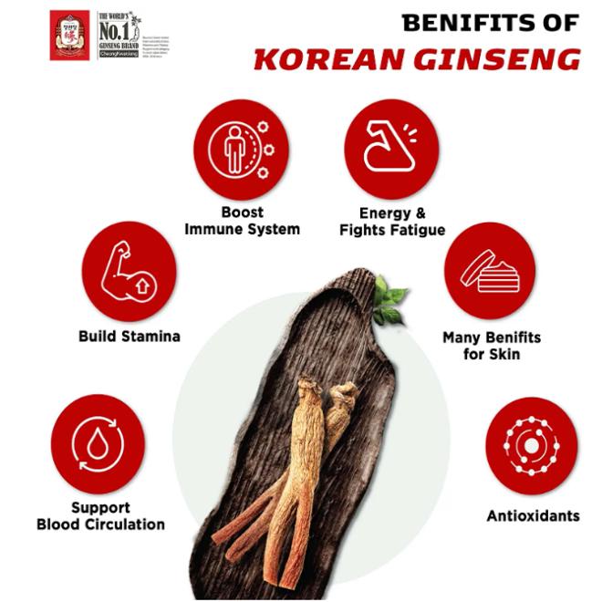 CheongKwanJang Everytime Balance – 100 % koreanischer roter Ginseng-Extrakt, flüssige Sticks, 300 mg