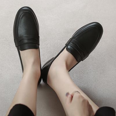 Damen-Loafer, lässige Schuhe aus weichem Leder, flache Slipper zum Hineinschlüpfen, bequeme Laufschuhe