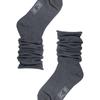 MONTH IN MONTH OUT Loose fit warmer socks CHARCOAL