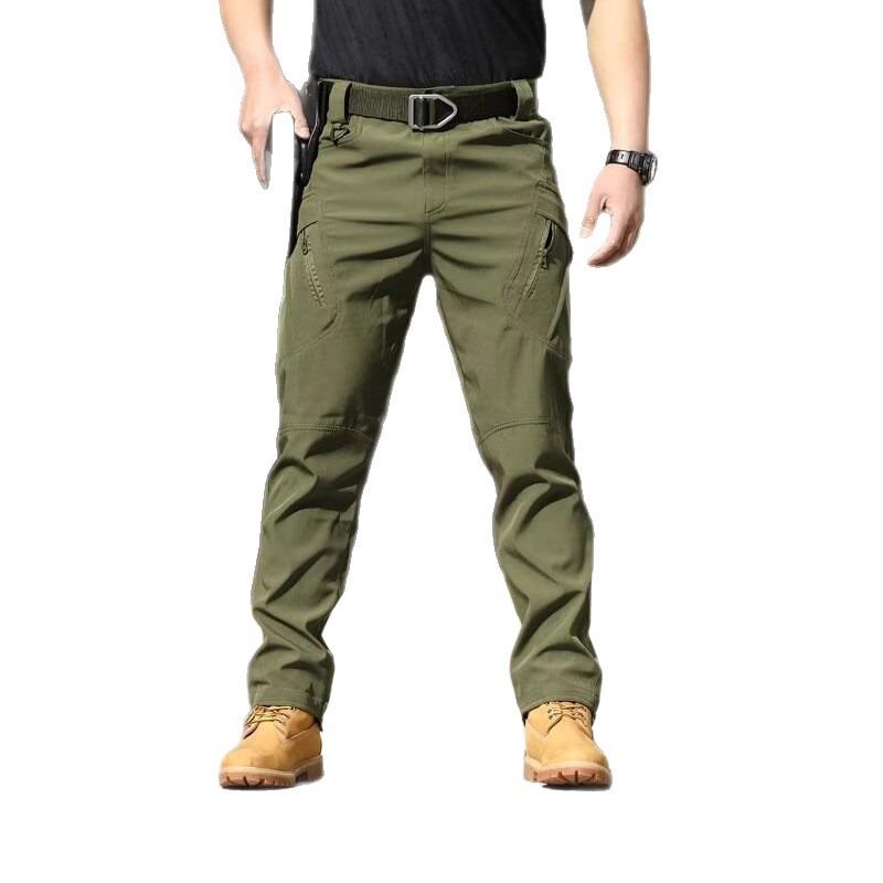 Camouflage Overalls Men's Retro Loose Street Loose Straight Tactical Spring and Autumn Casual Trousers