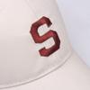 Adjustable Letter S Embroidered Snapback Cap Breathable Sun Protection Baseball Cap For Women Men Sports Hiking Golf Dad Hat