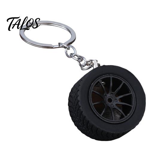 Auto Rad Schlüsselanhänger Auto für Rucksäcke, Schlüsselanhänger Halter, Metall Handtaschen Anhänger Dekoration Zubehör, Geschenk Enthusiasten