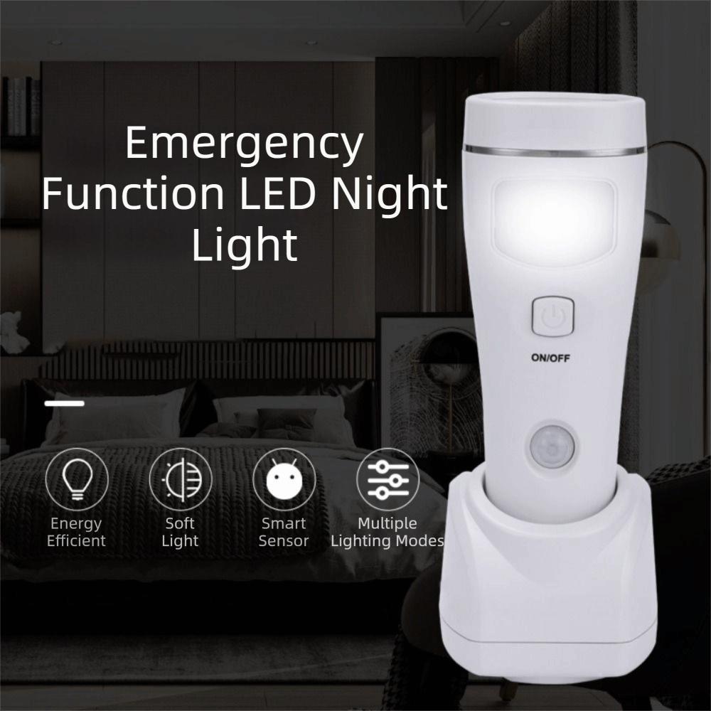 4 in 1 LED Emergency Lights Motion Sensor Motion Sensor Night Lights Plug-in Flashlight Automatic