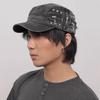 Vintage Nieten Hip Hop Punk Reißverschlüsse Baseballkappe Herren Damen Riss Loch Used Hut Gewaschen Retro Flache Kappe