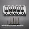 5-String Bass Bridge Easy to Install Guitar with Adjustable Saddles