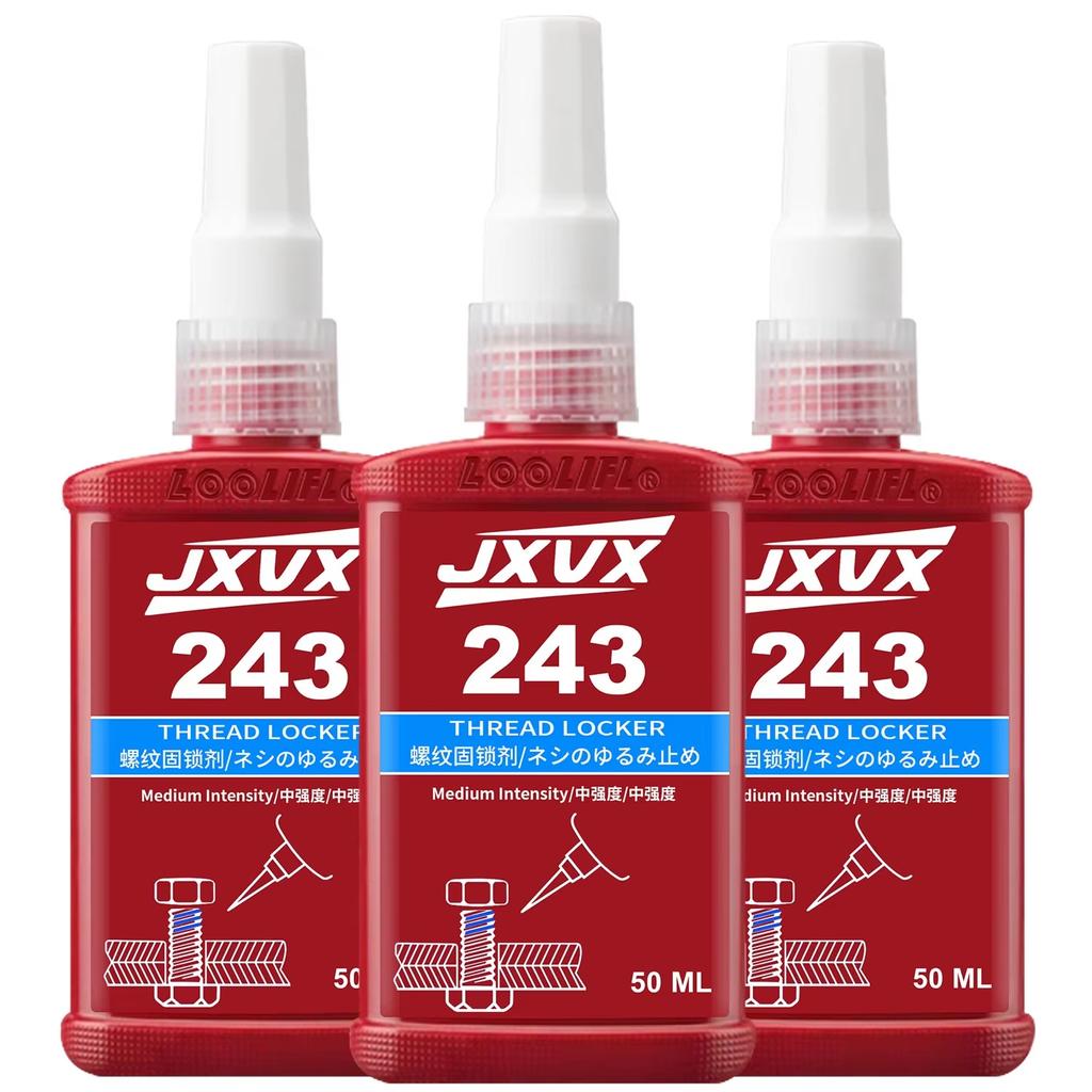 Threadlocker 222 242 243 263 271 272 290 Blue Screw Glues Thread Locking Agents Anaerobic Glue Anti-loose Fastening Sealant