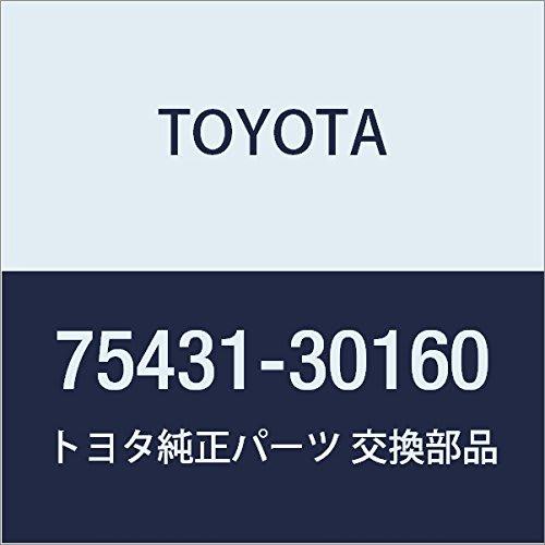 

Оригинальные детали TOYOTA Задняя табличка № 1 Crown Номер продукта 75431-30160