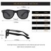 Fashionable Square Polarized Sunglasses Classic High-end UV Resistant Glasses for Men and Women Outdoor Travel Sunscreen Goggles