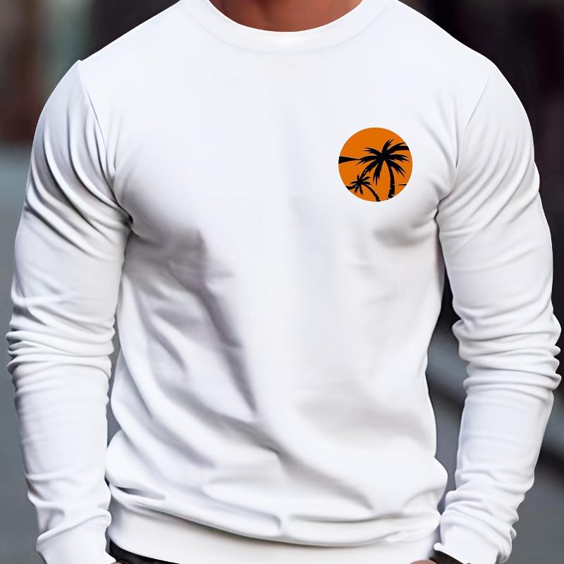 

Crew Neck Sweatshirt, Shrink-Resistant & Low-Maintenance, Daily Essential for Busy S