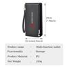 For Mitsubishi Men's Long Wallet Multi-card Slot Card Holder Business Wallet Outlander Lancer L200 ASX Pajero Grandis Eclipse