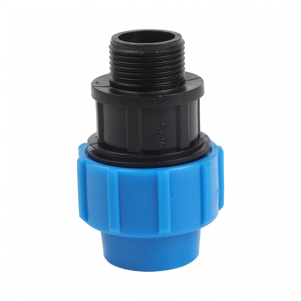 Schwarze Wasserrohrfittings Hochwertiger Außengewinde-Adapter