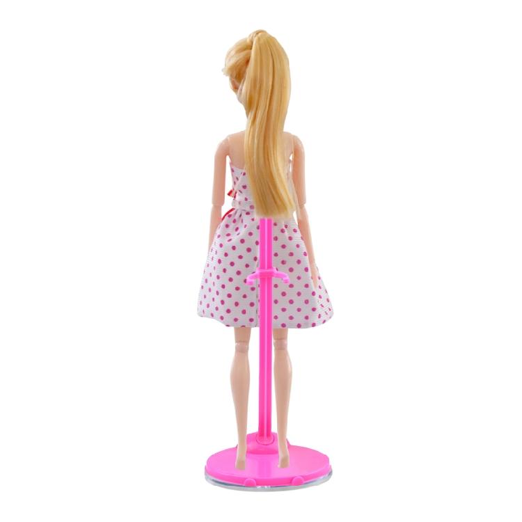 Kids for Doll Black/White Interactive Toy Clothes Gown Stand Rack Decorative Toy
