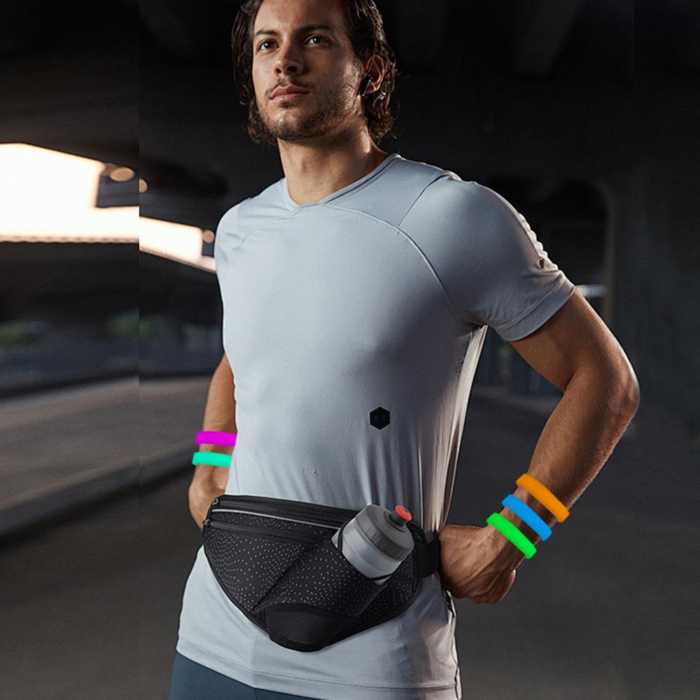 Silica Gel Silicone Bracelet Rubber Wristband Fashion Jewelry Rubber Bangle  Unisex