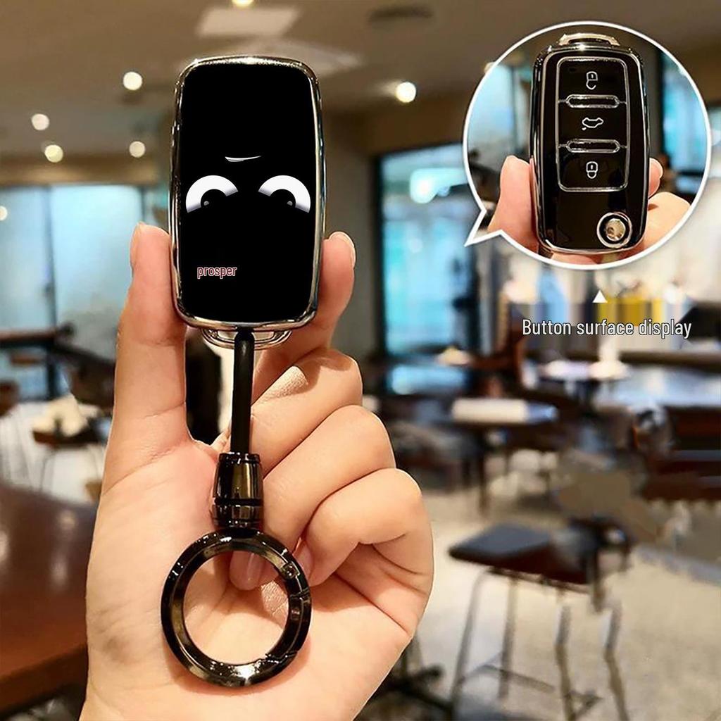 Volkswagen Key Case for Sagitar, Lavida, Bora, Tiguan L, Tayron, Polo, Lamando, Golf
