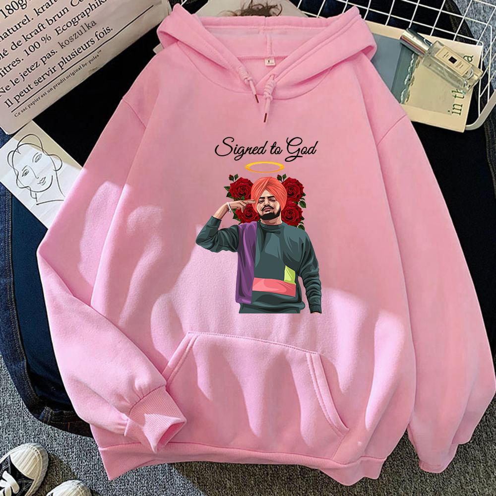 Sidhu Al Wala Sweatshirt with Hat Y2K Men's Hoodie High-quality Casual Sweatshirt Harajuku Sudade Sweatshirt