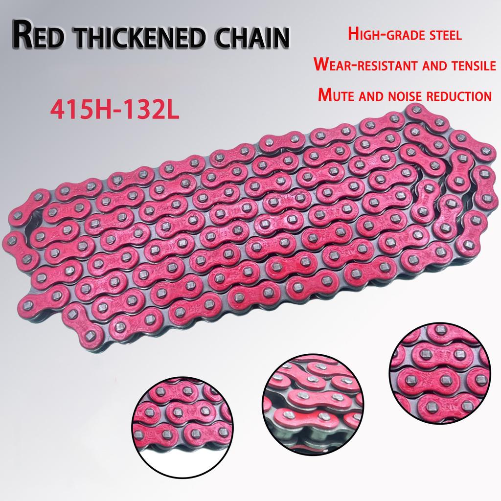 Universal Motorcycles chains 415H-110-132 428H-136Motorcycle Drive Chain Link For 50 70cc 90cc 110cc 125cc 140cc 150cc Pit Dirt