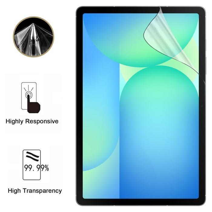 Protection écran pour Samsung Galaxy Tab S10 FE [Pack 2] Film Plastique Protecteur Résistant Ultra Mince Phonillico®