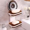 Luxury Double-Layer Soap Dish with Drainage