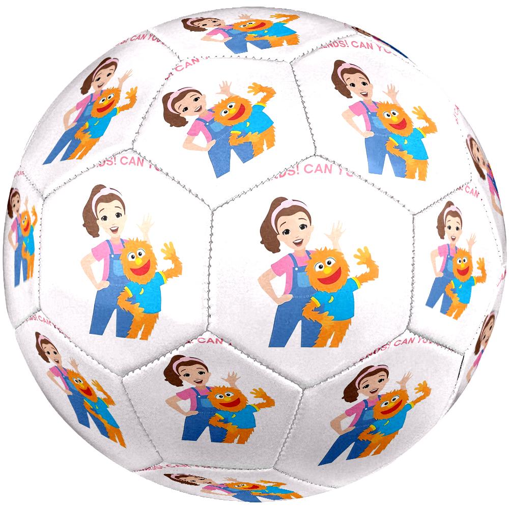 Di Più. Pallone da Calcio Tema Rachel Taglia 5, Adatto Sia per Partite Indoor che Outdoor, un Regalo Adatto a Tutti.