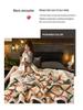 Taffeta Composite Lamb and Milk Fleece Blanket - Multifunctional Gift for Napping and More