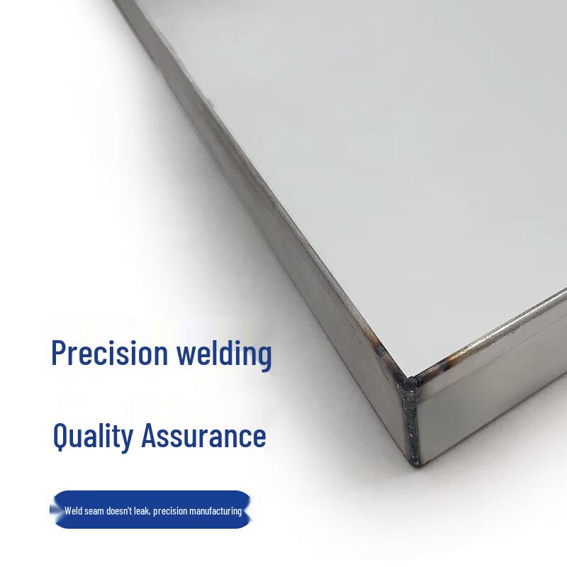 Kwadratowa taca zbierająca wodę ze stali nierdzewnej