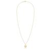 Silver 925 Spear Ball Long Necklace Lsn68