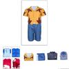 Comfortable And Stylish Interstellar Baby Cosplay Costume For Kids With Cartoon Prints In Stitch Design