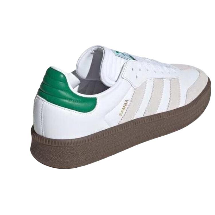 Adidas Originals Samba Xlg Fashion Comfortable Low-Top Sneakers Unisex Sneakers White Brown Green JR3326