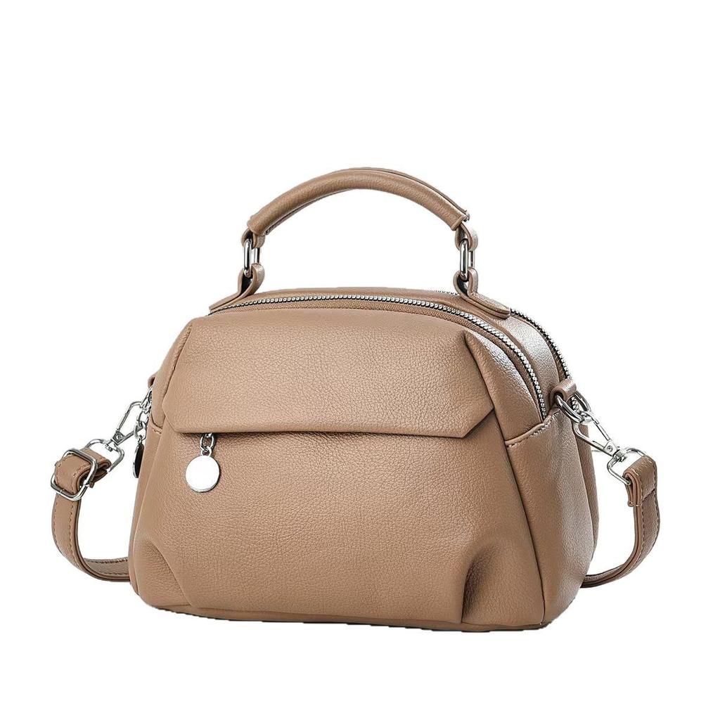 Neue hochwertige Nähte, einfache Handtasche, Macaron, mehrschichtige Umhängetasche, Trend-Umhängetasche für Damen