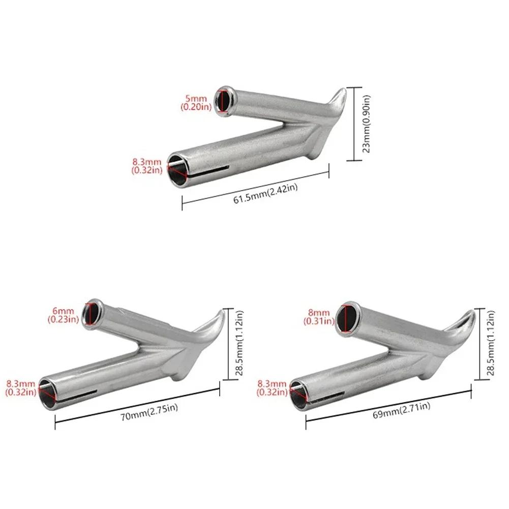 1PC Welding Nozzle Speed Welding Tips 5/6/8mm Round Triangular Nozzle For PVC Plastic Welder Hot Air Welding Soldering Supplies