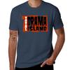 Drama Island Text Logo Tshirt Sports Basic Short Sleeve Tshirt