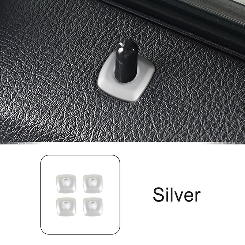 

Stainless Steel Door Bolt Decals Decoration Cover Trim For BMW 3 Series G20 G28 - Car Styling Interior Accessories 4 pieces
