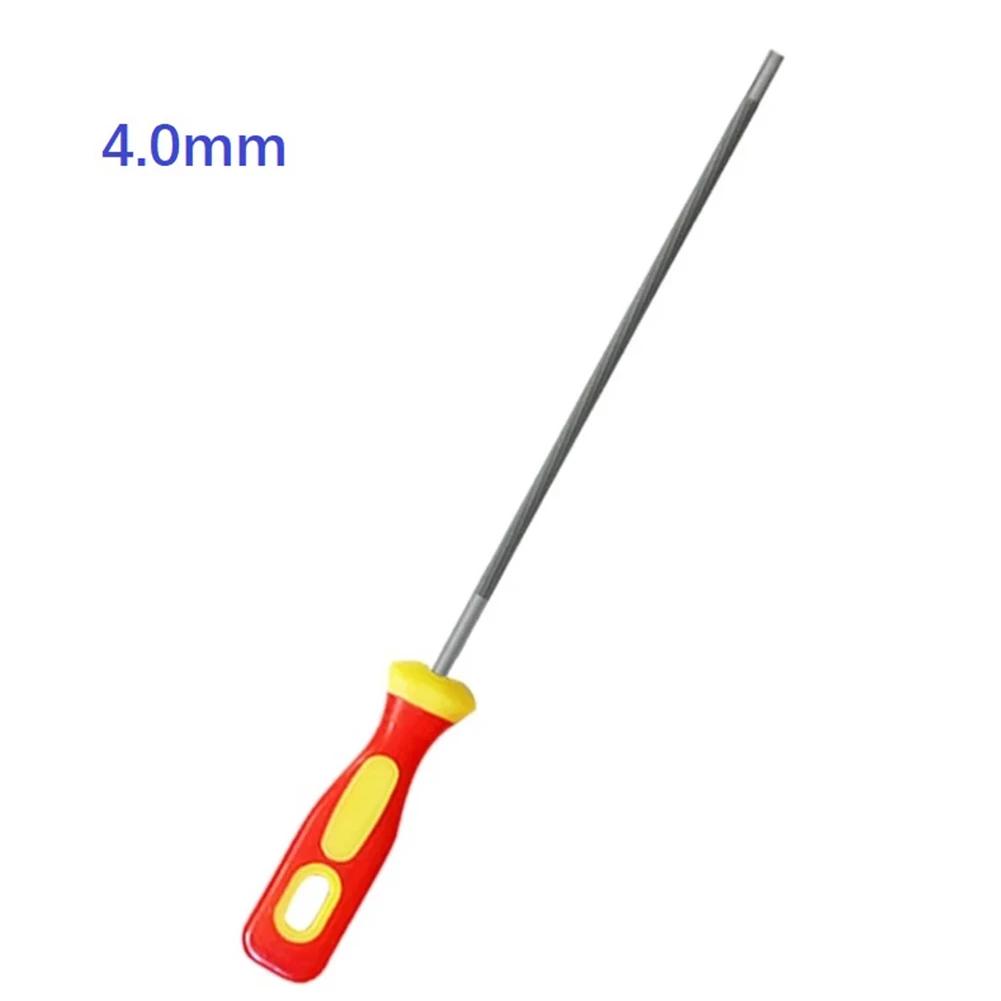 

1pc 195mm Round Chainsaw Saw Chain Files Sharpener High Carbon Steel For Woodwork Chainsaw 4/4.8/5.5mm For Woodworking