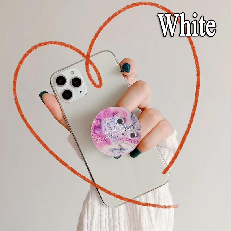 Artistic Quicksand Support Holders Supports For Mobile Tablets Retractable Finger Grip Holder