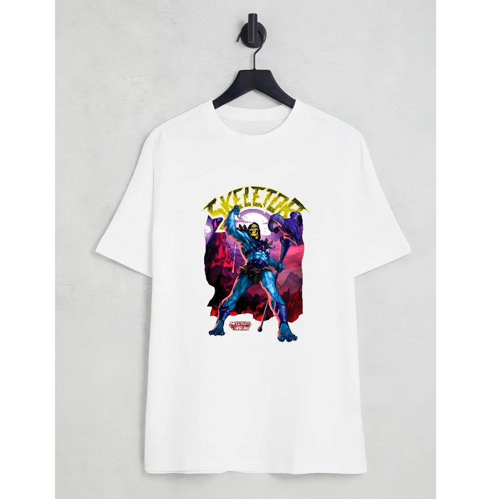 Skeletor Black TShirt Masters of the Universe Inspired Graphic Tee S