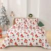 2025 New Christmas Theme Duvet Cover Set Luxury Soft Bedding Set with pillowcase skin-friendly machine washable Room Decor Gift
