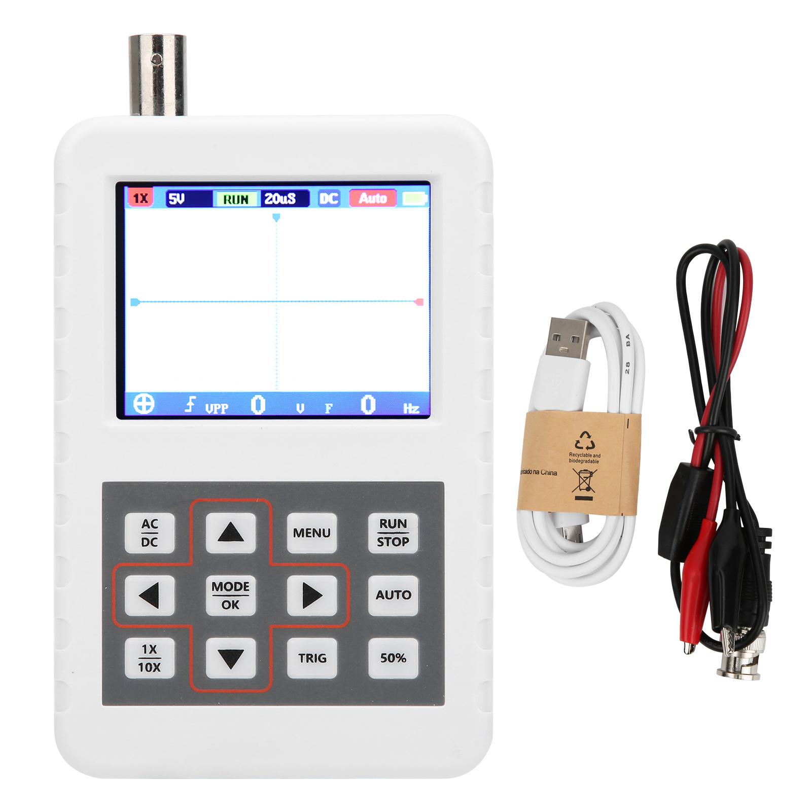

Digital Oscilloscope Handheld 2.4inch LCD Display Screen DSO FNIRSI PRO 5M 20MSps 5V