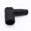 Heavy Duty Ignition Coil Rubber Boots Terminals Kit Anti Vibration Wear Resistant for 6 To 10mm Spark Plugs Cables