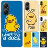Funny Cute Yellow Duck You Phone Case for Xiaomi Poco X5 X6 X7 Pro F7 Ultra M7 Redmi 15 15C 13 13C 12 12C 10 10A 10C 9 9A 9C 9T