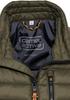 Winter Jacket Camel Active Steppweste Mit Horizontaler Steppung (460210 9E52 93) Olive-brown
