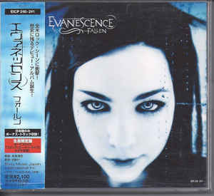 

CD EVANESCENCE - Fallen EICP240241 Wind-Up 2003 Japan Rock Used