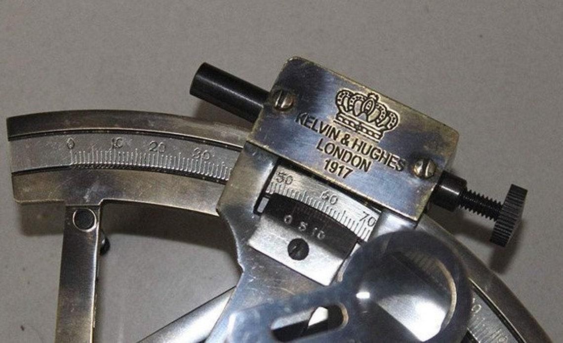 

Антикварний Морський Секстант Астролябія з Суцільної Латуні | Вінтажний Робочий Морський Секстант | Морський Навігаційний Інструмент Астролябія для Корабля | Найкращий Подарунок аеро