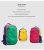 2026 Cross-Color Lightweight School Backpack - Large Capacity for Boys & Girls, Perfect for Outdoor Travel