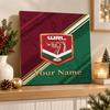 Wales Rugby Custom Name Text 5D Diamond Painting Kit DIY Full Drill Diamond Art Decoration