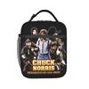 Chuck Norris GOAT Product Insulated Lunch Bags For Picnic Storage Food Boxes Reusable Thermal Cooler Bento Box