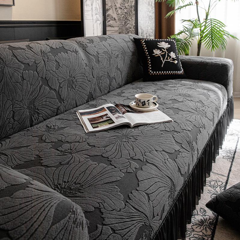 Anti Cat Scratch Jacquard Sofa Cover All Inclusive Universal Cover Four Season Universal Sofa Cover New Sofa Protective Cover