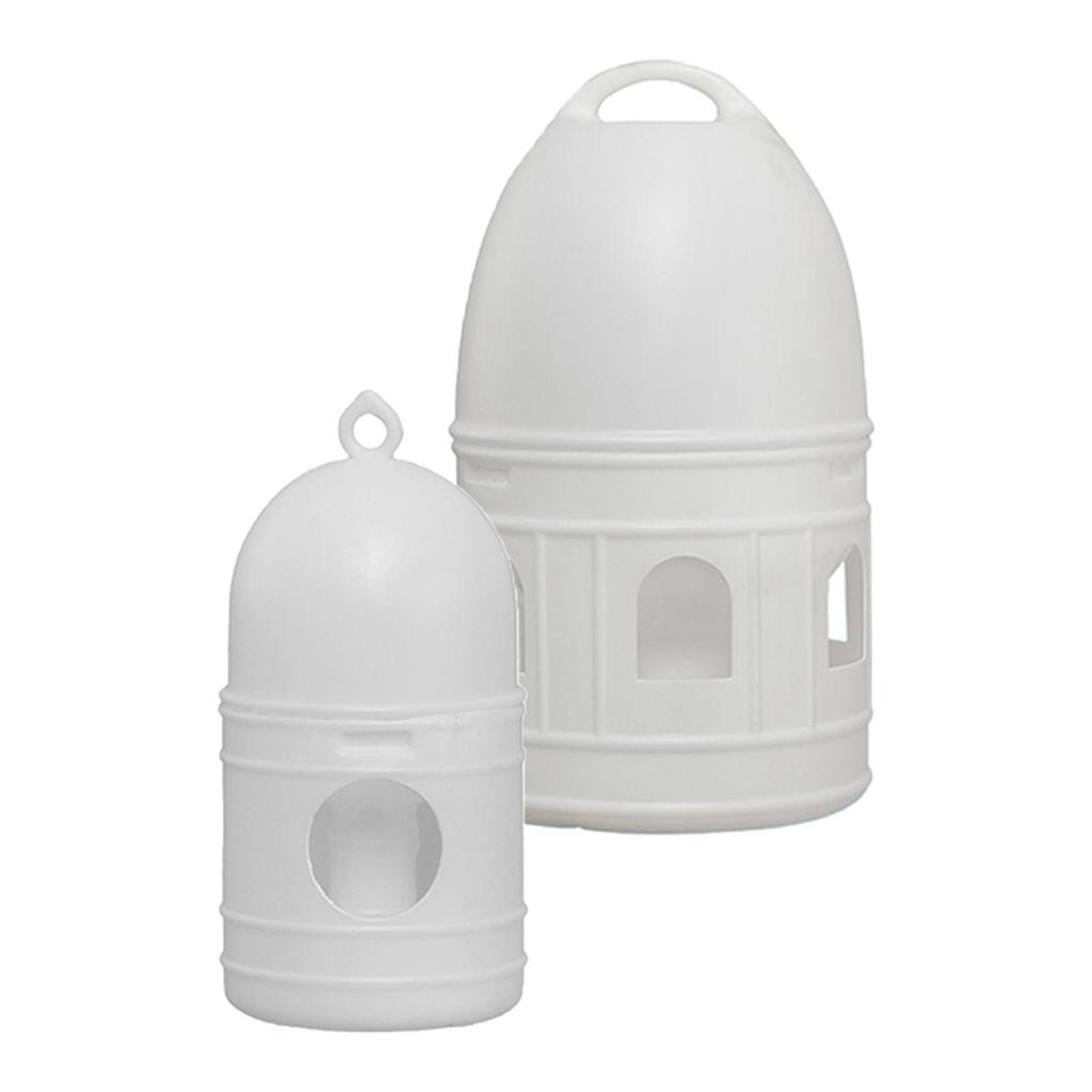 2 Pieces Bird Drinker Automatic Feeder Water Bottle Leakproof Feeding Watering